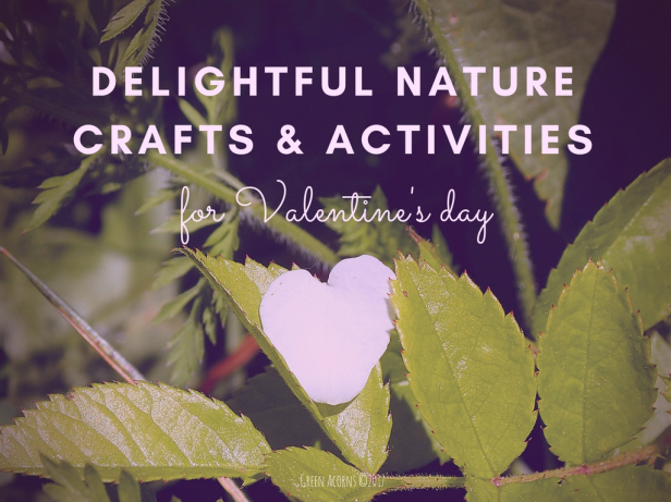 Delightful Nature Crafts &amp; Activities for Valentine's Day